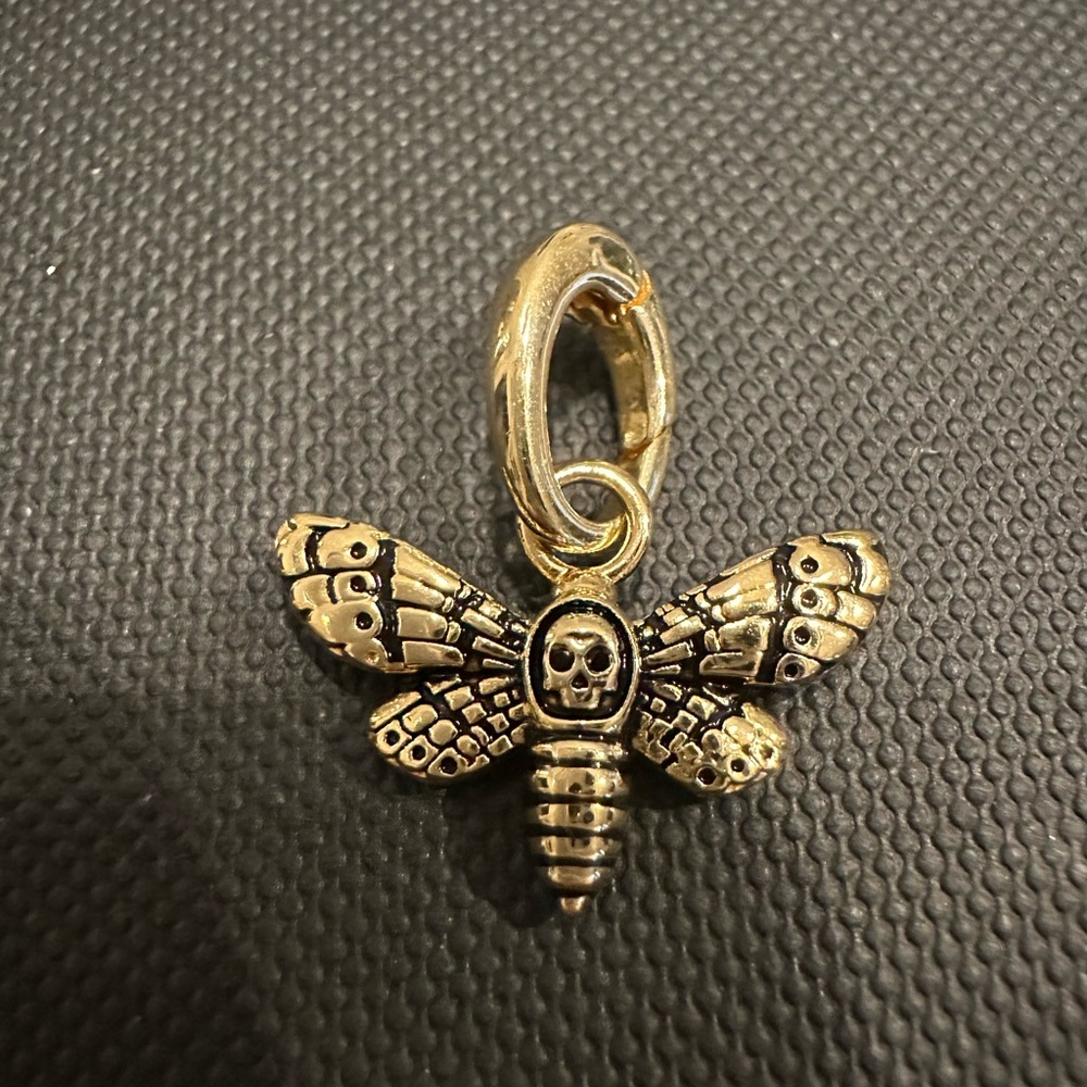 Gold charm 18k gold plated